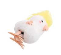 CLISPEED Animal à Remonter pour Garçon Fille Sauteur Compact et Léger Développement des Habiletés Manuelles Design Sûr et Peluche Marsupial et Perruche