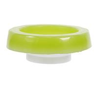 CLISPEED Anneau de Cuvette de Toilette en Boue de Diatomée, Joint D'étanchéité Élastique Anti-odeur et Anti-vibrations, Bride pour Salle de Bain à Domicile
