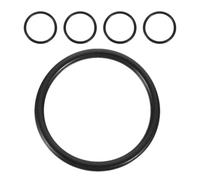 CLISPEED Anneaux Coussin Résistant en Caoutchouc Noir pour Bol Chantant, Lot de 5 Pièces Facile à Utiliser et Transporter pour Accessoires de Bol Sonore de
