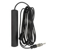 CLISPEED Antenne Radio FM Voiture en Cuivre et Aluminium Réception Stéréo Amplifiée et Sensibilité Améliorée pour Voiture et Moto