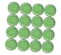 CLISPEED Assiettes en Carton à Motif Football 16 Pièces Assiettes à Dessert Écologiques en Papier Léger Décorations de Fête pour Anniversaire et Shower Vaisselle Jetable pour Événement