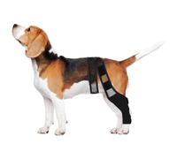 CLISPEED Attelle de Patte de Chien Respirante en Néoprène Design Épaissi et Sangle Large, Protège la Patte Blessée pour Chiots et Chiens Faibles en Post-Chirurgie