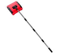 CLISPEED Balayeuse à Main Réglable avec Brosses Rotatives et Aspiration Puissante pour Sols et Tapis Nettoyeur Manuel Portable pour Maison