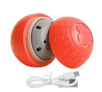 CLISPEED Balle Rebondissante Électrique Rechargeable LED pour Chien Moyen et Grand, Interactif Lumineux Vibration, Balle Sauteur Intelligente pour Jeux D’intérieur ’extérieur, 1 Pièce,