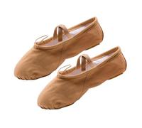 CLISPEED Ballet Slippers Souples pour Danse et Yoga Femme Fille Semelle Antidérapante Confortables et Légères