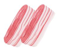 CLISPEED Bande de Reliure pour Livre 100 M, 2 Ensembles Rubans de Couverture de Livre en Tissu Rouge et Blanc, Matériaux de Reliure DIY pour Décoration et Finition D’album Photo