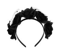 CLISPEED Bandeau Halloween Femme Cosplay Unique Roses et Griffes Fantômes Accessoire Réutilisable pour Fête et Déguisement