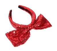 CLISPEED Bandeaux Nœuds de Mode pour Femmes Bandeaux Décoratifs à Sequins pour Cheveux Occasions Spéciales Femmes et Ados