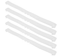 CLISPEED Bandes de Rechange en Silicone pour Raclette 36 CM Lot de 5 Flexibles et Solide Compatibles Nettoyage Vitre Salle de Bain et Carrelage Accessoires Entretien Maison