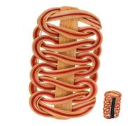 CLISPEED Barette Bambou Tressé Traditionnelle Épingle à Cheveux Style Ancien pour Hanfu et Qipao Accessoire Vintage pour Femmes et Filles Mariages et Fêtes