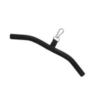 CLISPEED Barre à Triceps Accessoires de Traction Dorsale Polyvalents pour Appareil de Musculation en Acier Noir pour Entraînement Extérieur et Centres de Fitness