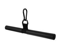CLISPEED Barre de Traction pour Triceps Noir Poignée, en Acier | Poignée Antidérapante, Structure Stable en Acier, Usage Salle et Maison, Tirages Assis, Haut du Dos