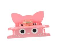 CLISPEED Barrettes À Cheveux En Forme De Dessin Animé Jolies Pinces À Cheveux Petites Pinces À Cheveux En Acétate Barrettes À Cheveux En Acétate Pour Filles Rose Acide Acétique