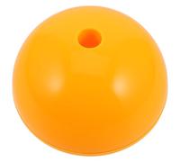 CLISPEED Base de Football Jaune en Plastique Haute Visibilité pour Piquets de Repères D'arpentage et Cônes D'entraînement de Football, Équipement Polyvalent pour Coupe du Monde