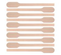 CLISPEED Bâtonnets Mélangeurs en Bois 130 Mm 200 Pcs pour Résine Époxy et Peinture, Agitateur pour Loisirs Créatifs, Tiges de Mélange Réutilisables Adaptées aux Travaux Manuels