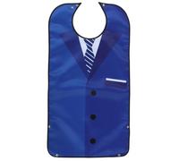 CLISPEED Bavoirs Protège-vêtements en Polyester Imperméables pour Adultes Âgés Délicats et Faciles à Porter Pliables pour Repas Quotidiens des Seniors