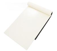 CLISPEED Bloc-Notes A4 Papier Millimétré Mathématiques 80 Feuilles Détachables Papier Lisse Support Carton Rigide pour Exercices Dessin et Calculs Outils Maths Bureau et Scolaire