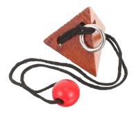 CLISPEED Bois de Déverrouillage Portable pour Personnes Âgées Jeu Éducatif de Relaxation Exercice Cérébral et Développement de Intelligence Cadeau Stimulant la Coordination Réflexion