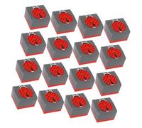 CLISPEED Boîte à bonbons coccinelle en papier, lot de 50 étuis créatifs pour mariage et fête, jolis petits boîtes cadeau décoratives, parfait pour chocolats et friandises