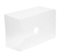 CLISPEED Boîte à Mouchoirs Murale sans Perçage Rangement Pratique pour Serviettes en Papier Matériau Solide Format Carré Cuisine Salon et Bureau Distribution Facile Trace Boîte à