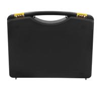 CLISPEED Boîte à Outils Plastique Robuste Antichoc avec Poignée Mallette de Rangement Multifonction pour Entretien et Stockage Caisse Outils Portable pour Véhicule et Maintenance