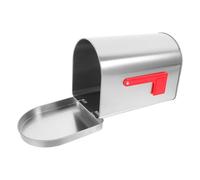 CLISPEED Boîte aux Lettres Boîte Décorative Élégante -blanc Grosse Capacité et Design Polyvalent Maison Commerciaux