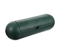 CLISPEED Boîte de Jonction Électrique Étanche Plastique Robuste Protection pour Câbles Dextension Extérieurs Pluie Neige et Poussière Couverture Sécurisée pour Rallonge Électrique