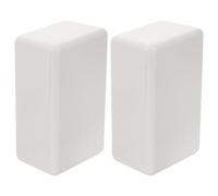 CLISPEED Boîte de Jonction Étanche Ip54 2 Pcs, ABS Blanc 60X36X25Mm Protection Électrique pour Circuits Imprimés et Modules LED Boîtier Plastique pour Projets Électroniques DIY