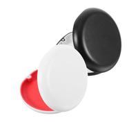 CLISPEED Boîte de Rangement Magnétique pour Appareil Dentaire 2pcs Miroir Intégré en Abs et Tpe, Stockage Sécurisé et Prévention Contamination, pour Déplacements Quotidiens