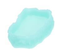 CLISPEED Bol à Eau Lumineux pour Reptiles Accessoire et Pratique pour Terrarium pour Nourriture et Eau XS