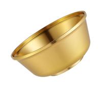 CLISPEED Bol Offrande Cuivre Multifonction Bol Décoratif Lisse pour Eau et Rituels Bouddhistes Délicat pour Maison et Temple