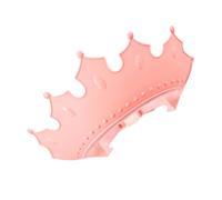 CLISPEED Bonnet De Bain Garçon Et Filles Réglable à Visière Protectrice, Silicone Souple Imperméable Rose, Protège Yeux Et Oreilles, Adapté Bébé Et Tout-petits, Fournitures Bain Garçon Et Filles