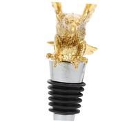CLISPEED Bouchon de Bouteille de Vin de Tête Doré Étanche et Réutilisable pour Bouteilles de Vin Cocktail et Accessoire Bar et Fête