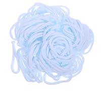 CLISPEED Boucles Élastiques pour Métier à Tisser - Recharge 96 Pièces - Cordon Polyacrylique Robuste - Activités Créatives Garçon et Filles et Projets DIY Maniques Bracelets Décoration