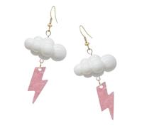 CLISPEED Boucles Oreilles Acrylique avec Pendentif Orage Légères et Durables Goutte Eau Design pour Femmes et Filles Cadeau été Élégant