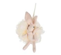 CLISPEED Boule de Bain Lapin Adorable Exfoliante avec Corde Suspendue Portable pour Domicile ou Hôtel Douce pour Peau et Nettoyage Quotidien Couleur Aléatoire Couleur Aléatoire