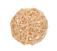 CLISPEED Boule Décorative en Rotin Tressé 20 CM à Suspendre Naturelle Artisanale Objet Décoratif Polyvalent pour Centre de Table et Décoration Intérieure Boules de Rotin Légères pour