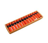 CLISPEED Boulier Chinois Portable pour Garçon Fille Abacus Multifonction Outil Arithmétique pour École et Jardin Garçon Fille Formation Coordination Main