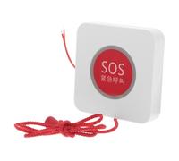 CLISPEED Bouton Appel Urgence à Tirer avec Corde Dispositif de Sécurité pour Seniors Écoles et Bureaux Alarme Fiable et Simple Utilisation Système de Prévention des Chutes