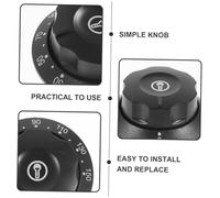 CLISPEED Bouton Thermostat de Four pour Contrôle Précis Température Remplacement Robuste pour Cuisinière et Friteuse Matériau Facile à Utiliser Disque gradué