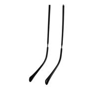 CLISPEED Branches de Lunettes Métal Noires Kit de Remplacement pour Monture Confort et Résistance pour Usage Quotidien