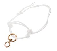 CLISPEED Bride De Taureau Licol De Lama Licol De Nez De Bétail Licou De Mouton Poly Corde Licol De Chèvre Brides sans Mors pour Chevaux Licol De Bétail Collier Blanche Portable Le Fer