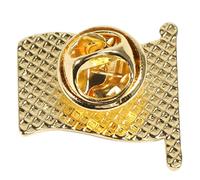 CLISPEED Broche Drapeau National Thaïlande Métal Créatif Badge Épingle Pour Vêtements Décoration Festive Garçon Fille Bleu Blanc Rouge Cadeau Original