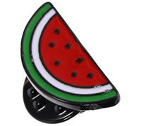 CLISPEED Broche Pastèque M, Épingle en Simili Cuir sans Pierre, Pin'S pour Chemise et Pull, Accessoire d'Été Féminin, Présent pour Amie ou Collectionneuse