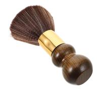 CLISPEED Brosse à Barbe Bois Compacte avec Poils Doux Brosse Coiffante et Nettoyante pour Moustache et Cheveux Manche Antidérapant pour Entretien Visage et Coiffure