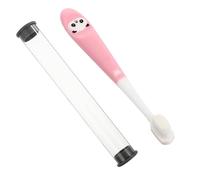 CLISPEED Brosse à Dents Garçon et Filles Confortable avec Poils Souples et Seau, Brosse Manuelle en Pp et Tpr pour Hygiène Dentaire Sécurisée des Garçon et Filles de 2 à 12