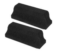 CLISPEED Brosse Éponge Multifonction pour Cheveux et Barbe 2pcs, Éponge en Mousse Portable et Douce Peau, pour Coiffure et Usage Personnel