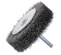 CLISPEED Brosse Métallique pour Meulage de Pneus Tige Fixe 75 Mm Acier Fil Solide Kit Réparation Automobile Professionnel Usage Atelier