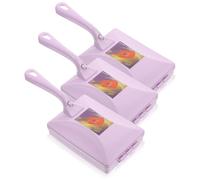 CLISPEED Brosse Multifonction 3pcs Rouleau à Peluches pour Meubles et Canapé en Polyester et PP Rangement Pratique et Économie de Travail