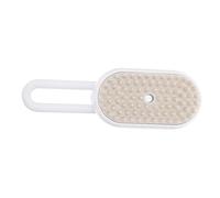CLISPEED Brosse Vapeur Électrique pour et Chiens avec Pulvérisation Brosse Rotative de Toilettage Massage Doux pour Peau Sensible Nettoyage et Soin Multifonction pour Poils Courts et Longs